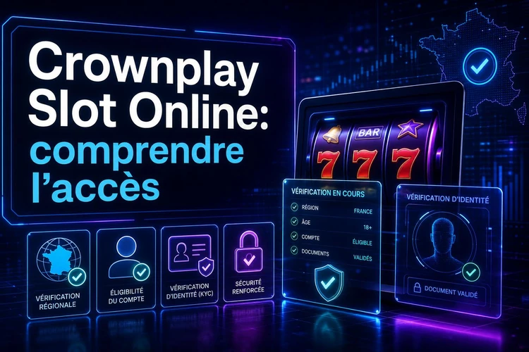 Crownplay Slot Online: comprendre l’accès aux machines à sous en ligne